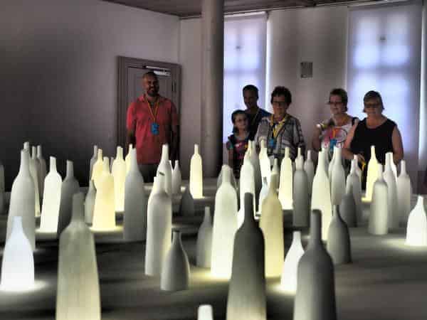 Christiane Toewe, Whispering Bottles, 2017 